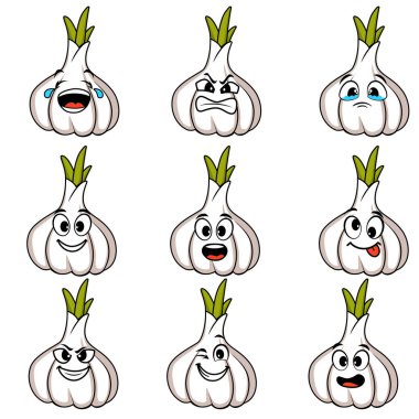 Soğan çizgi film vektör ifadesi