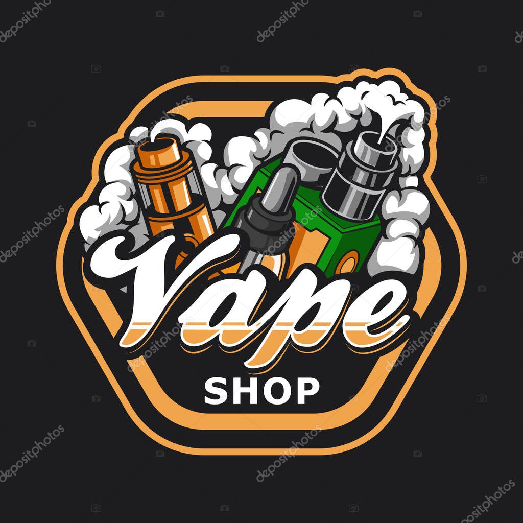 Vape esport logo company template