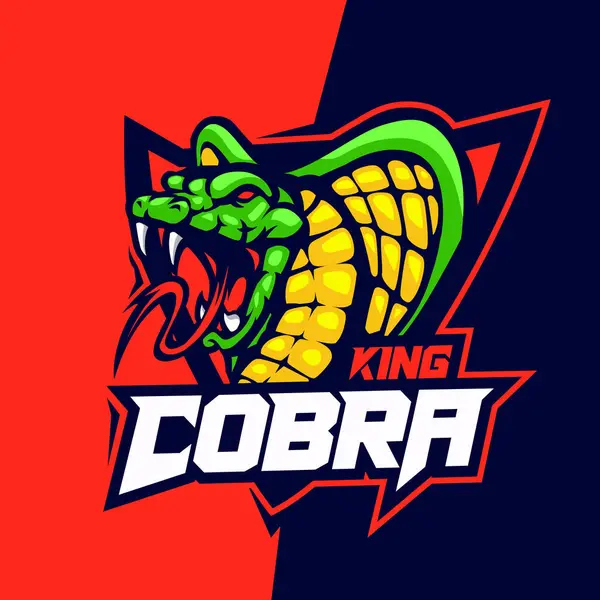 Kobralar Esport Maskot Logosu Tasarımı