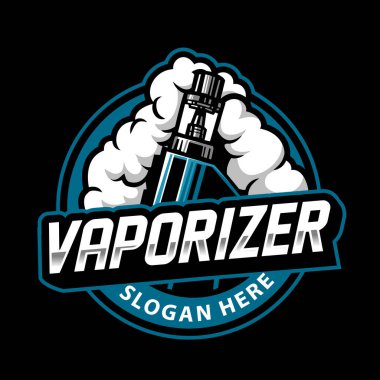 vape esport logo şirketi şablonu