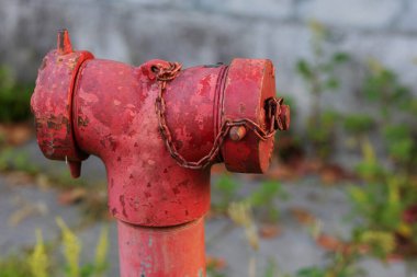 Yangın su hortumu Bağlayıcısı açık içinde kullanıma hazır.