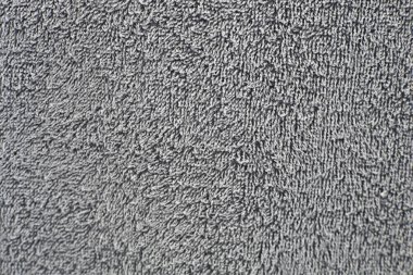 Gri havlu liflerinin yakın plan çekimi.