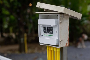 Panel, kopyalama alanı hariç binanın dışındaki elektrik işlemini kontrol et.