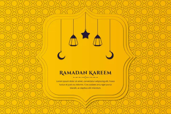 ramadan kareem islamik tasarım