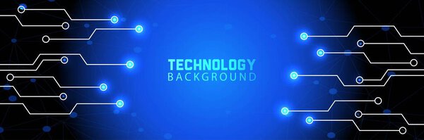 Предпосылки / контекст Technology PolygonNetwork Illustration Banner Design Science and digital technology concept.