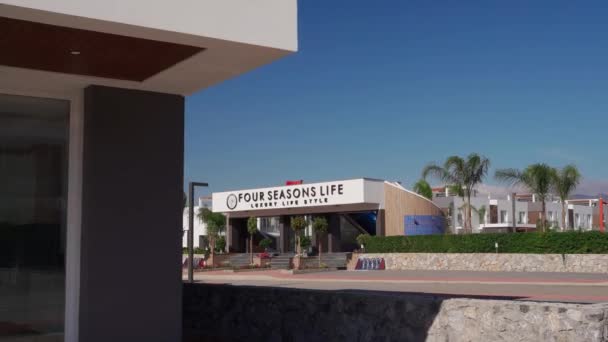 2021 Bogaz Northern Cyprus Four Seasons Life Apartments Upscale Four — Stock Video