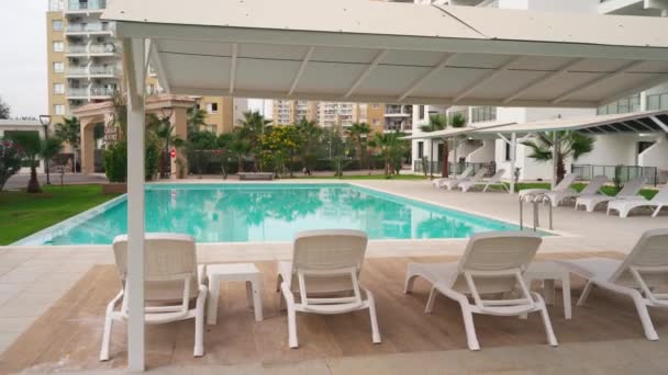 2021 Iskele Norte Chipre César Resort Moderno Complejo Apartamentos Rodea — Vídeo de stock