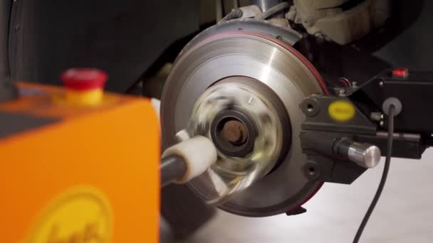 Equiper Garage Répare Rotor Assure Alignement Améliore Sécurité Technicien Automobile — Video