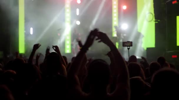 2021 Mariupol City Festival Ukraina Koncert Fanów Występ Żywo Impreza — Wideo stockowe