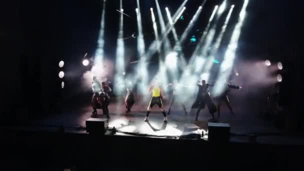 2021 Mariupol City Festival Ukraine Foule Excitée Musique Live Concert — Video