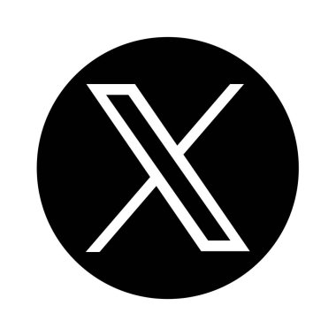 Temmuz 2023: Yazdırma / twitter yeni simgesi için twitter yeni logo vektör grafikleri