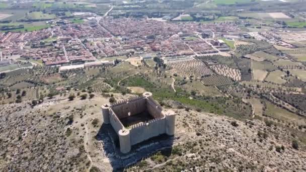 Torroella Montgri Espagne Mars 2024 Castell Del Montgri Girona Vue — Video