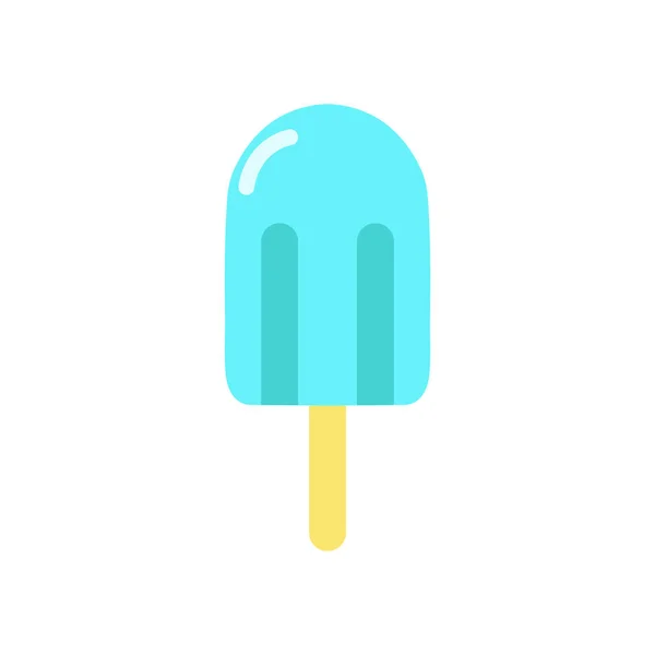 Ice Creams Tasty Sweet Summer Delicacy Sundaes Ice Cream Cones — Stock Vector
