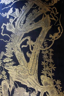 Traditional Thai Art of Thai Temple, Thai mural painting art clipart