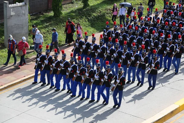 Desfile Militar Formação — Fotografia de Stock