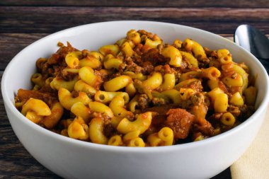 Bir kase Amerikan pirzolası.