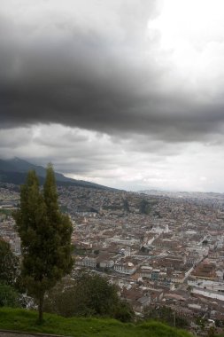 Quito Ekvador Güney Amerika Görünümü