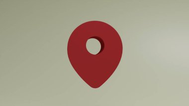 3d işaretleyici resim nokta konum belirleyici navigasyon GPS 'leri