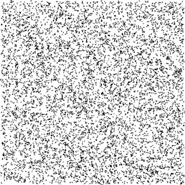 Doku gürültüsü tanecikli siyah lekeler vektör illüstrasyonunu lekeler. Kum tanesi etkisi. Siyah noktalar grunge afişi.