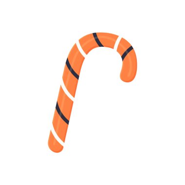 Cadılar Bayramı şekeri, göz küresi, lolipop sarmalı. Vektör illüstrasyonu 