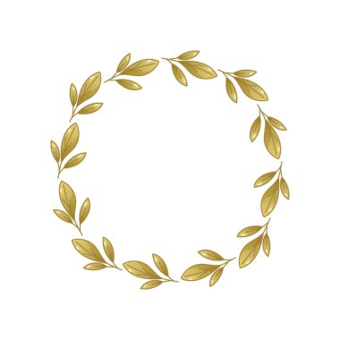 Altın sonbahar yapraklarından yapılmış el yapımı minimalist boho çelengi, rustik mevsimlik tasarımlar, markalaşma ve düğün davetiyeleri için ideal..