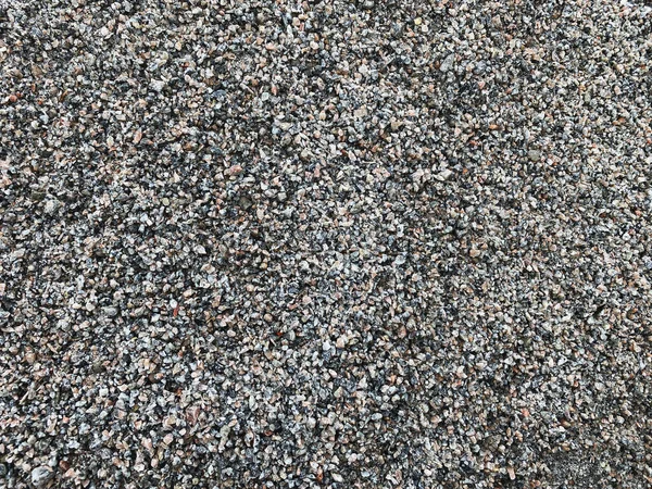 Серый Темный Камень Зернистый Крошки Текстуры Пустой Фон — стоковое фото