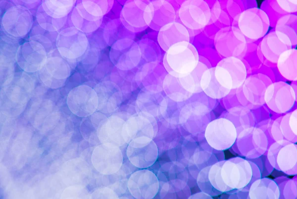 Неоновый Фиолетовый Синий Абстрактный Фон Синего Боке Размытые Огни Круги — стоковое фото