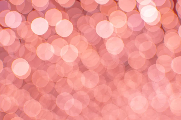 Пастельно Розовый Абстрактный Фон Синего Боке Размытые Круги Света — стоковое фото