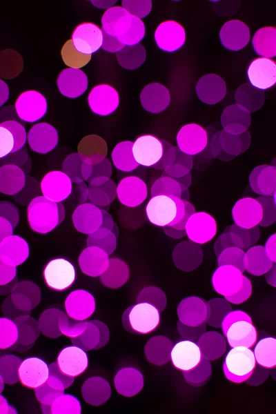 Неоновый Фиолетовый Абстрактный Фон Синего Боке Размытые Круги Света — стоковое фото