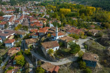 Sakarya Türkiye 'deki Tarakli Köyü, Geleneksel ve Tarihi Türk Evleriyle Ünlü