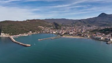 Kastamonu Province, Cide District offers a unique view with its large beach and greenery