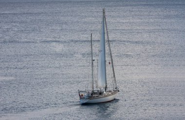 Antalya, Turkey, October 8, 2010: Enjoying a holiday with motorboats and sailboats in the south of Turkey