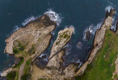Kartal kayası, Kerpe, Kocaeli, Türkiye.
