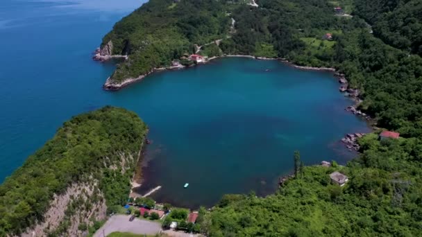 Gideros Bucht Blick Cide Kastamonu Türkei Auch Die Schönste Natürliche — Stockvideo