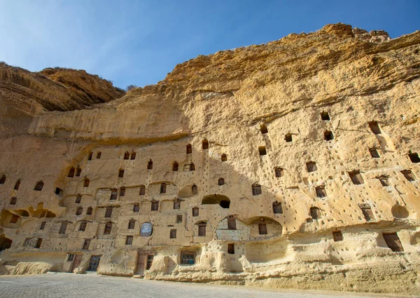 Stock image Karaman, Turkey, December 17, 2022: Taskale historic granaries in the town of Turkey Karaman.