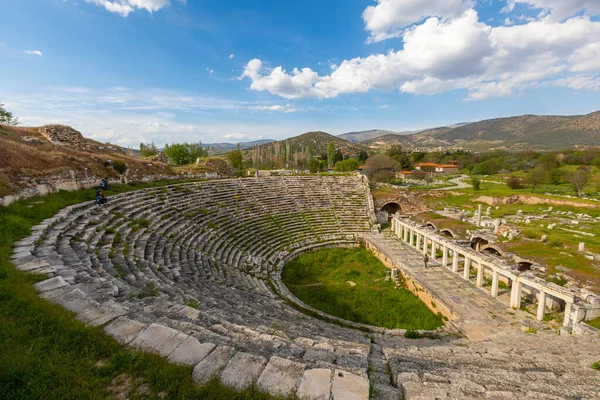 阿夫罗迪西亚斯古城 Aphrodisias 许多古代城市的共同名称 献给阿佛洛狄忒女神 最有名的城市叫做Aphrodisias Karacasu Aydn 土耳其 — 图库照片