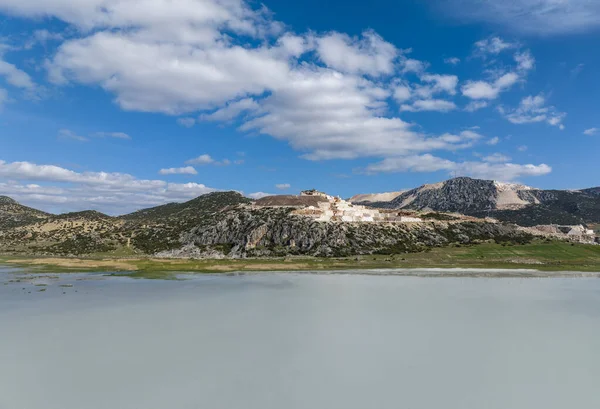 Jezioro Yarisli Wysepka Burdur Turcja — Zdjęcie stockowe