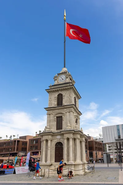 Istanbul Turkey May 2023 Nusretiye Clock Tower Aka Tophane Clock — Stock Photo, Image