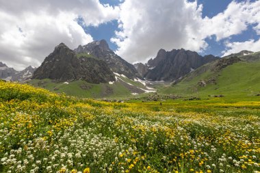 cilo dağları, hakkari, yüksek dağlar ve bulutlar, cennet ve cehennem vadisi