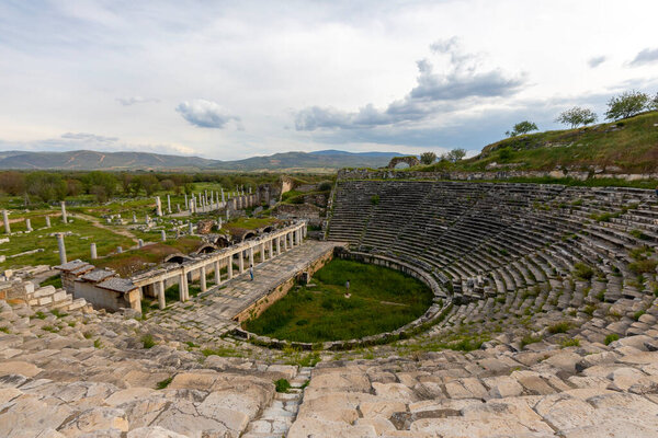 Afrodisias Ancient city. (Aphrodisias). The common name of many ancient cities dedicated to the goddess Aphrodite. The most famous of cities called Aphrodisias. Karacasu - Aydn, TURKEY