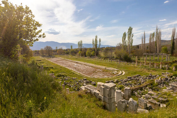 Afrodisias Ancient city. (Aphrodisias). The common name of many ancient cities dedicated to the goddess Aphrodite. The most famous of cities called Aphrodisias. Karacasu - Aydn, TURKEY