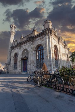 Aziziye Mosque view in Konya. The architectural style is a mixture of boroque and traditional Ottoman architecture.