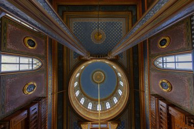 İstanbul, Türkiye, 11 Eylül 2023: Sultan Abdulhamid tarafından Beşiktaş 'ta inşa edilen Yıldız Hamidiye Camii, (Türk Yıldız Hamidiye Camisi, Beşiktaş, İstanbul))