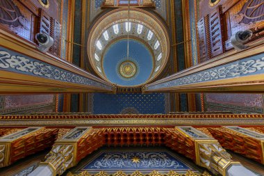 İstanbul, Türkiye, 11 Eylül 2023: Sultan Abdulhamid tarafından Beşiktaş 'ta inşa edilen Yıldız Hamidiye Camii, (Türk Yıldız Hamidiye Camisi, Beşiktaş, İstanbul))