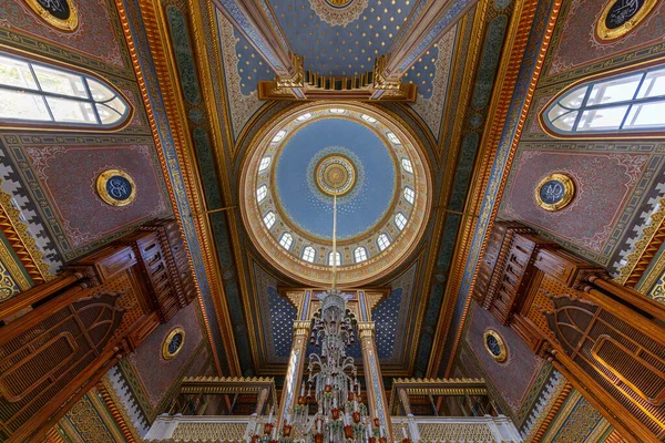 İstanbul, Türkiye, 11 Eylül 2023: Sultan Abdulhamid tarafından Beşiktaş 'ta inşa edilen Yıldız Hamidiye Camii, (Türk Yıldız Hamidiye Camisi, Beşiktaş, İstanbul))