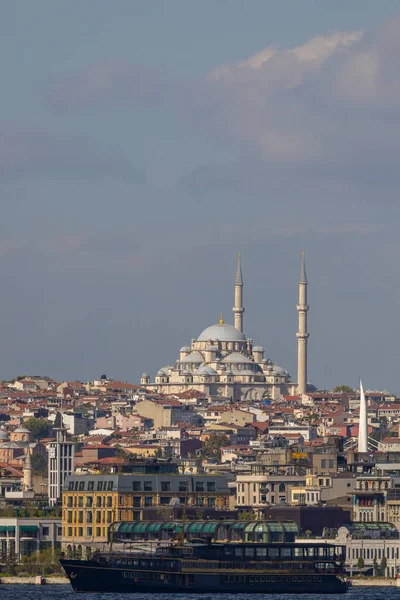 Estambul Turquía Septiembre 2023 Mezquita Fátima Conquistador Azul Estambul Turquía — Foto de Stock