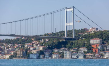 İstanbul, Türkiye, 23.07.2017, Boğaz Kıtalararası Yüzme Yarışması 'ndan yüzücülerin görüntüleri
