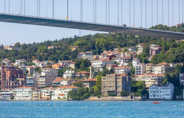 Boğazdaki Boğaz Kıtalararası Yüzme Yarışması 'ndan yüzücülerin görüntüleri