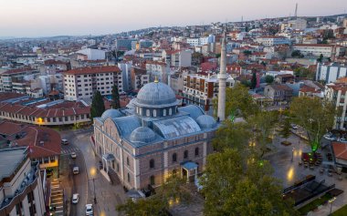 Zagnos Pasa Mosque and square in Balikesir City