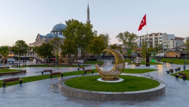 Zagnos Pasa Mosque and square in Balikesir City